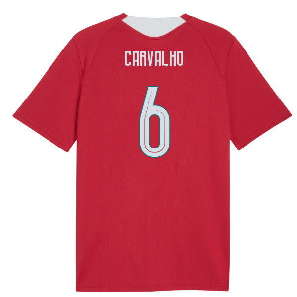 2026-2027 Portugal Training Jersey (Red) (Carvalho 6)-SoccerKits Hub | Buy Soccer Jerseys Online
